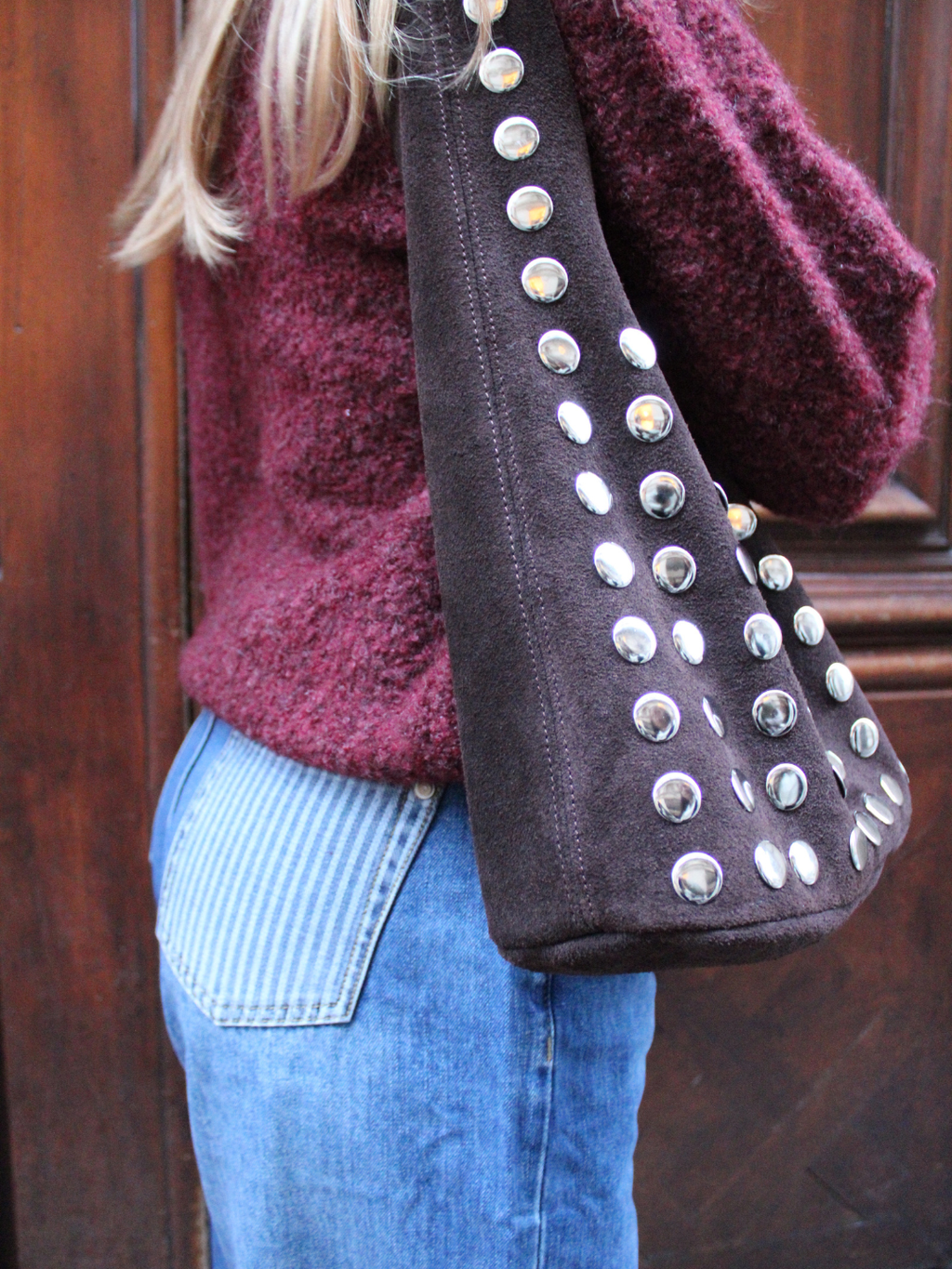 Jean ample Syrine - Bleu