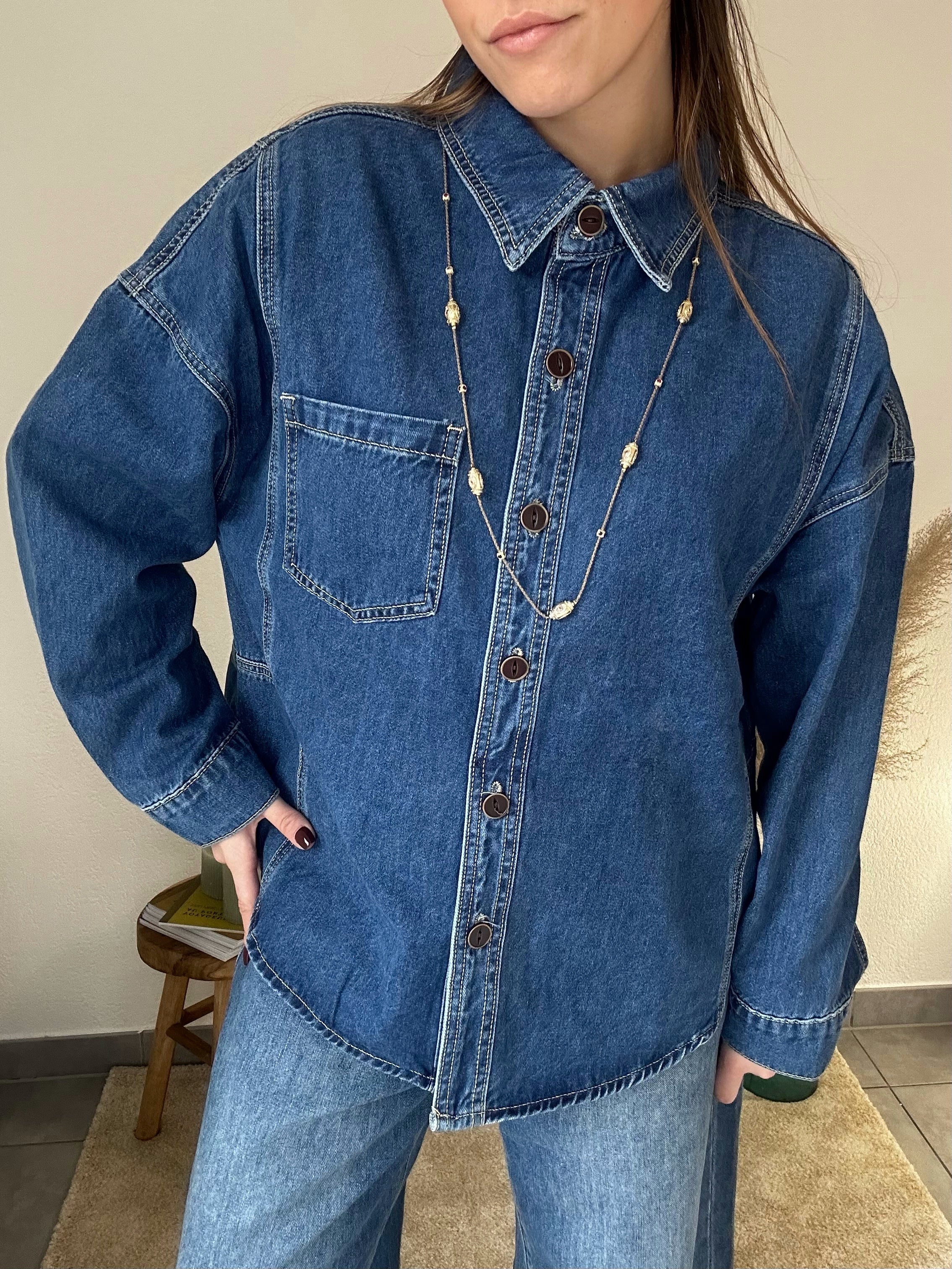 Chemise en jean Anaïse