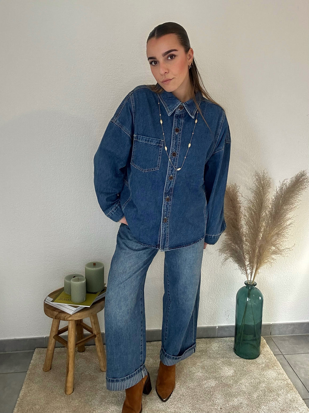 Chemise en jean Anaïse