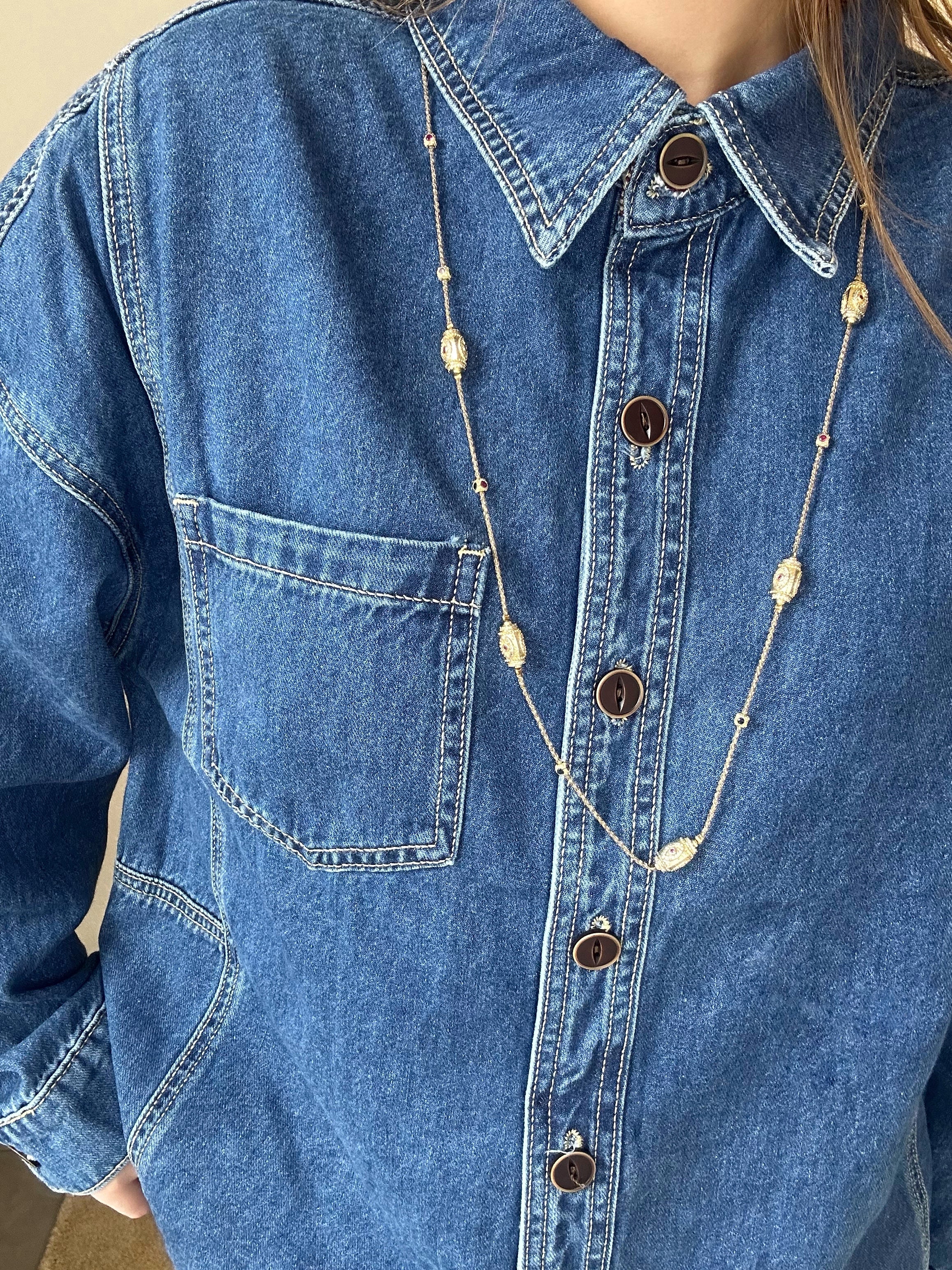 Chemise en jean Anaïse